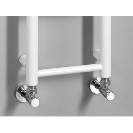 Sapho - Kylpyhuoneen pyyhekuivain DINA 282W 25x168 cm valkoinen