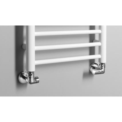 Sapho - Kylpyhuoneen pyyhekuivain DINA 477W 40x156 cm valkoinen