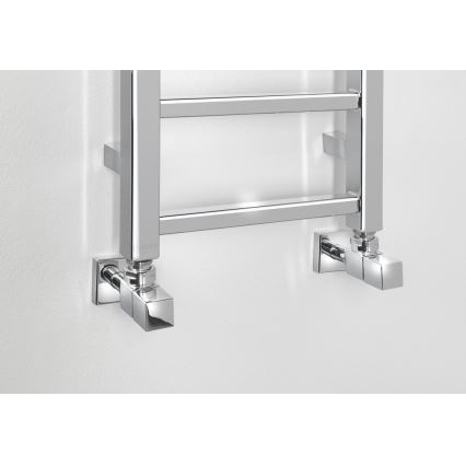 Sapho - Kylpyhuoneen pyyhekuivain METRO LIGHT 114x30 cm kiiltävä kromi