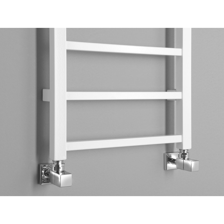 Sapho - Kylpyhuoneen pyyhekuivain METRO LIGHT 114x40 cm valkoinen