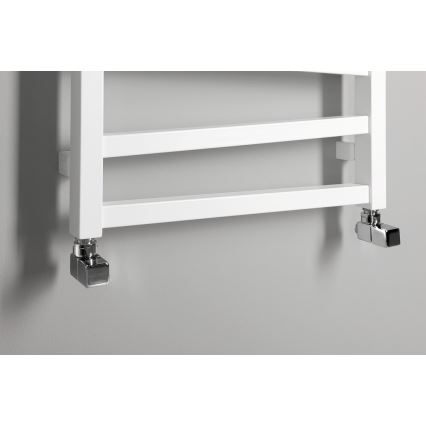 Sapho - Kylpyhuoneen pyyhekuivain ZIG 406W/230V 50x110 cm valkoinen