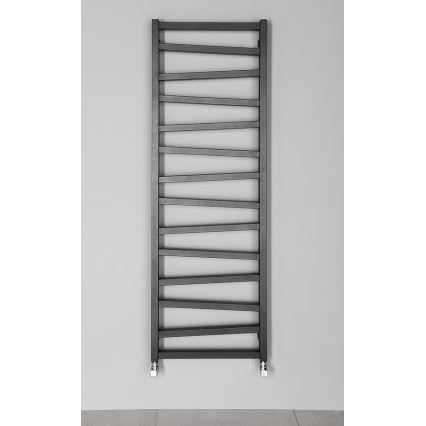 Sapho - Kylpyhuoneen pyyhekuivain ZIG 582W/230V 50x157 cm antrasiitti