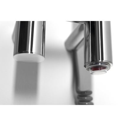 Sapho - PAPINADO sähköinen pyyhekuivain 40W 120x11 cm kiillotettu kromi