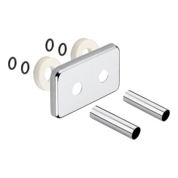 Sapho - Peiterosetti keskiliitännälle TWIN, harjattu ruostumaton teräs