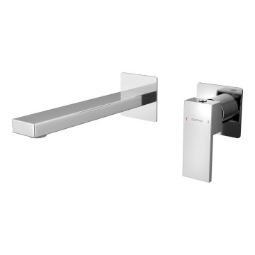 Sapho - Pesuallashana piiloasennukseen CUBEMIX kiiltävä kromi