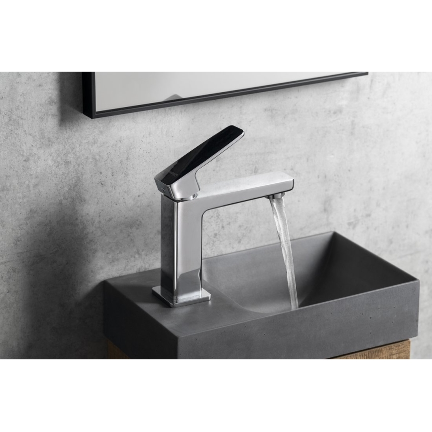 Sapho - Pesuallashana TURSI 15 cm kiiltävä kromi