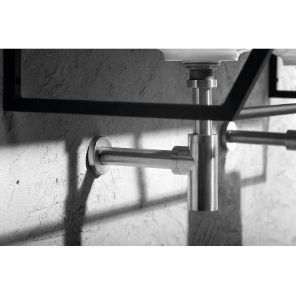 Sapho - Pesuallassifoni MINIMAL mattapintainen ruostumaton teräs