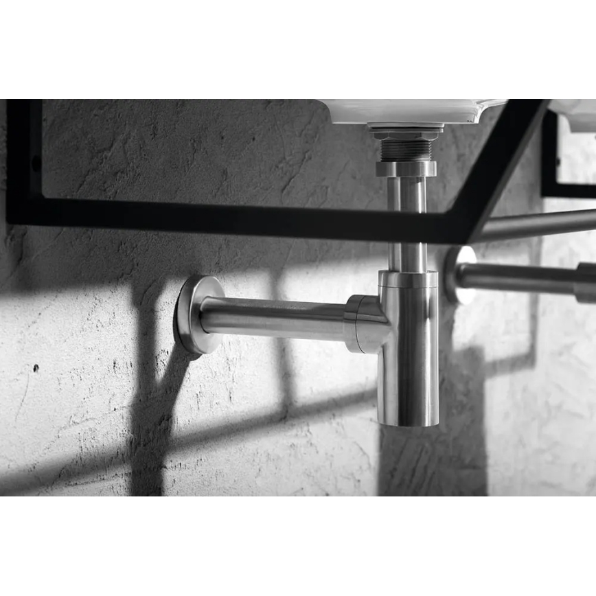 Sapho - Pesuallassifoni MINIMAL mattapintainen ruostumaton teräs