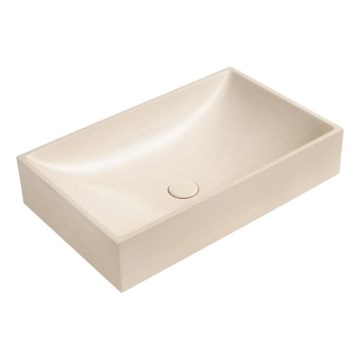 Sapho - Pöytätason pesuallas 58x36 cm betoni/beige