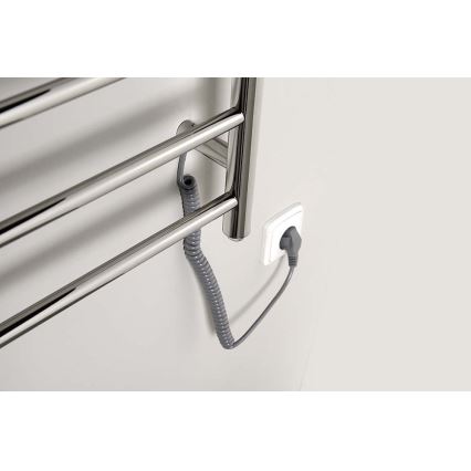 Sapho - REDONDO sähköinen pyyhekuivain 130W/230V 63x116 cm, kiiltävä kromi