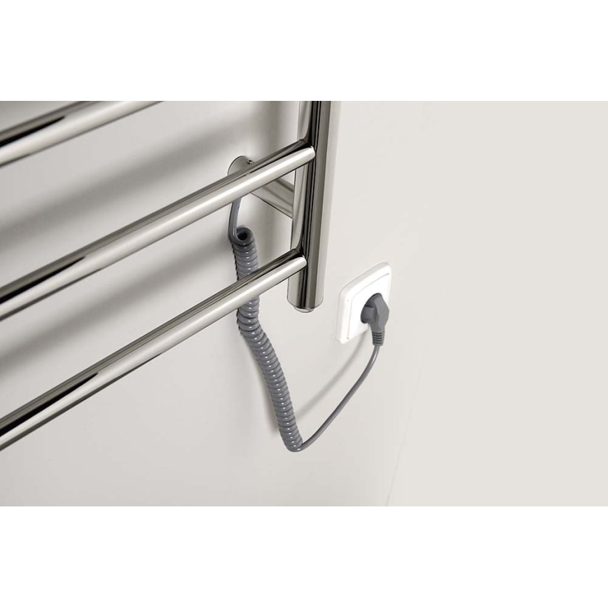 Sapho - REDONDO sähköinen pyyhekuivain 130W/230V 63x116 cm, kiiltävä kromi