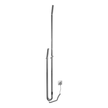 Sapho - Sähköinen pyyhekuivain ajastimella DUOPASSO 45W 170x12 cm kiiltävä kromi