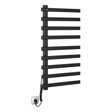 Sapho - Sähköinen pyyhekuivain ELCOR 128W/230V 92 cm matta musta vasen