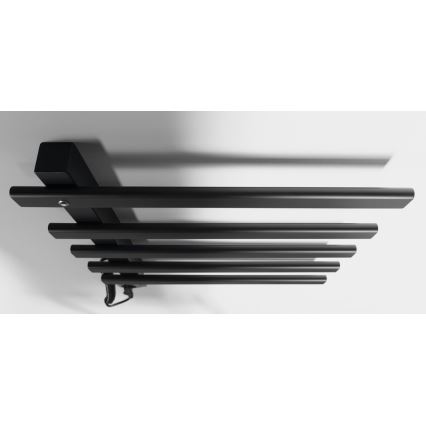 Sapho - Sähköinen pyyhekuivain ELCOR 63W 48x52 cm mattamusta