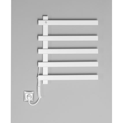 Sapho - Sähköinen pyyhekuivain ELCOR 63W 52x48 cm mattavalkoinen