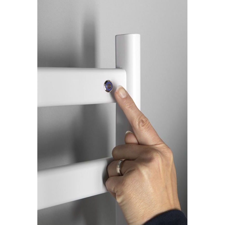 Sapho - Sähköinen pyyhekuivain ELIAS 105W/230V 49x73 cm mattavalkoinen