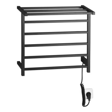 Sapho - Sähköinen pyyhekuivain ELZOR 60W 47x50 cm mattamusta