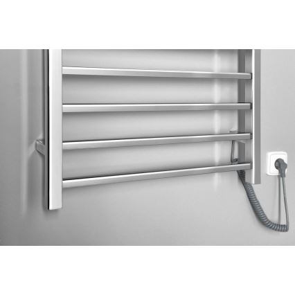 Sapho - Sähköinen pyyhekuivain ESKINADO 130W 150x60 cm ruostumaton teräs/kiiltävä kromi