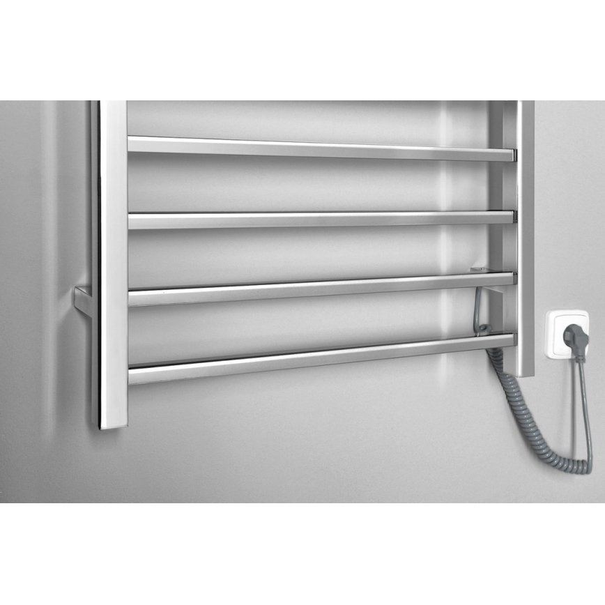 Sapho - Sähköinen pyyhekuivain ESKINADO 130W 150x60 cm ruostumaton teräs/kiiltävä kromi