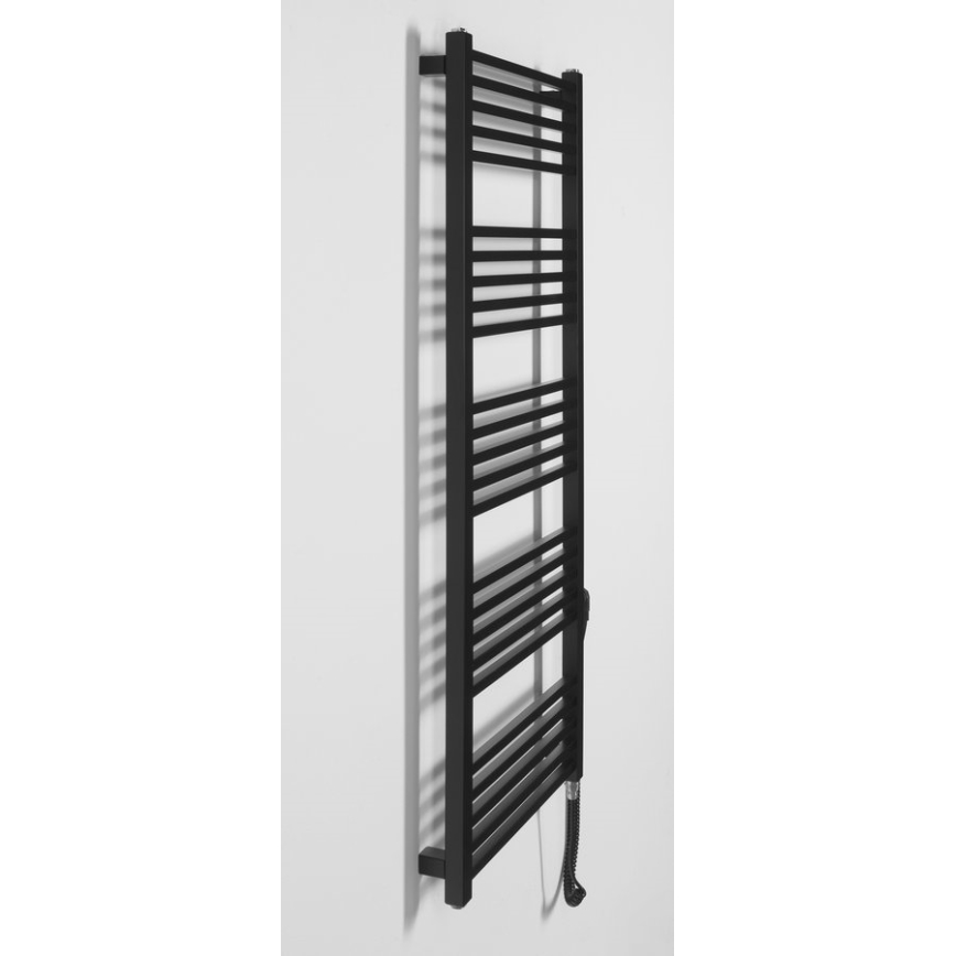 Sapho - Sähköinen pyyhekuivain METRO-E 500W 134x50 cm mattamusta