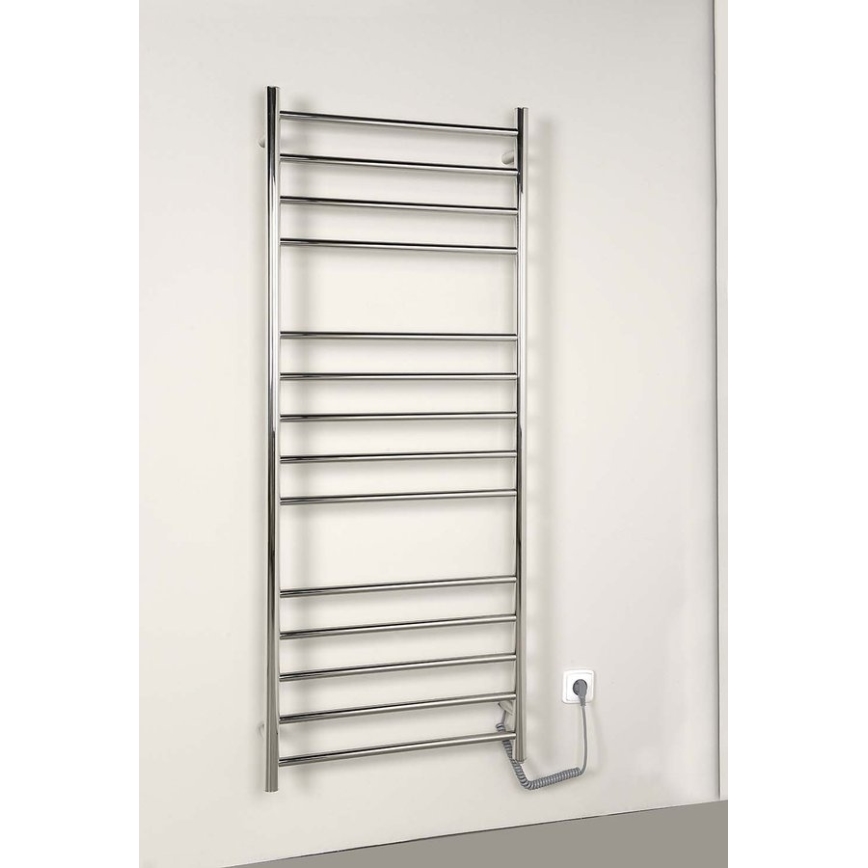 Sapho - Sähköinen pyyhekuivain REDONDO 130W 116x63 cm kiiltävä kromi