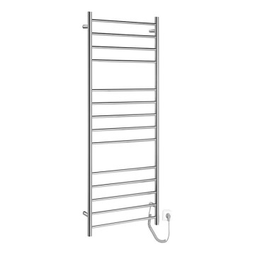 Sapho - Sähköinen pyyhekuivain REDONDO 130W/230V 150 cm kiiltävä kromi oikea pyöreä