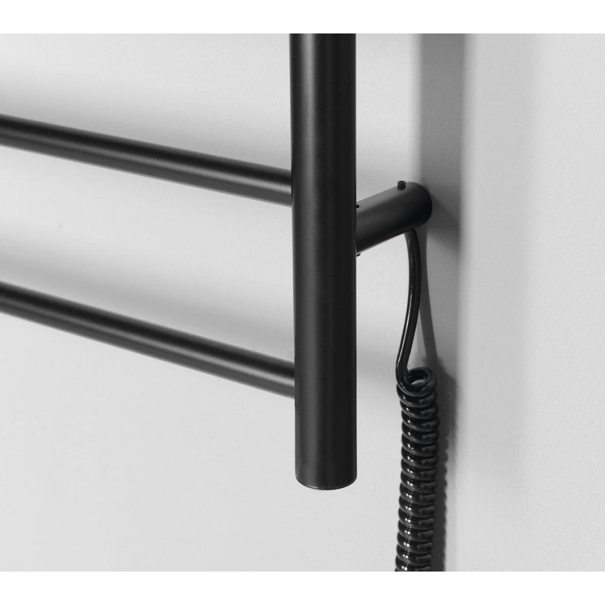 Sapho - Sähköinen pyyhekuivain REDONDO 75W/230V 50x90 cm mattamusta