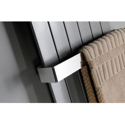 Sapho - Seinänaulakko pyyhkeille COLONNA 8x65 cm harjattu ruostumaton teräs