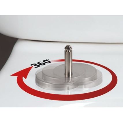 Sapho - WC-istuimen kansi LISA SoftClose valkoinen