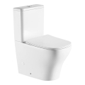 Sapho - WC-yhdistelmä BELLO ala-/takaviemäröinti keramiikka/valkoinen