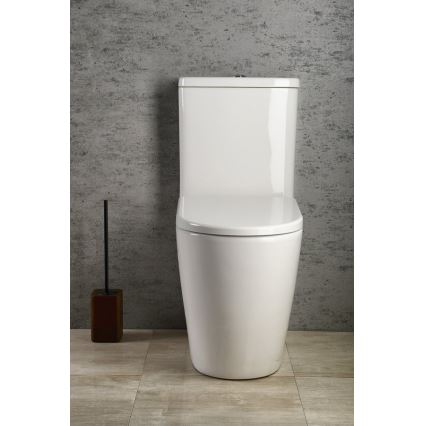 Sapho - WC-yhdistelmä TURKU ala-/takaviemäröinti keramiikka/valkoinen