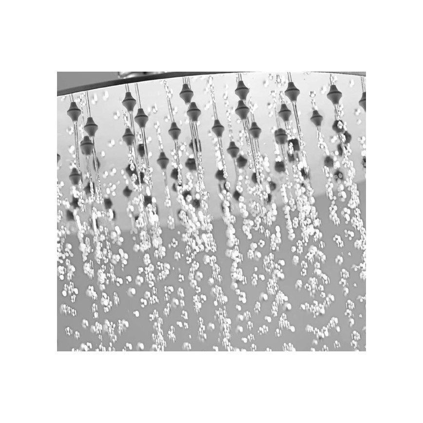 Sapho - Yläsuihku SLIM 30x30 cm kiillotettu ruostumaton