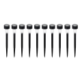 SARJA 10x LED aurinkokäyttöinen lamppu LED/0,06W/1,2V 6000K IP44 40 mAh