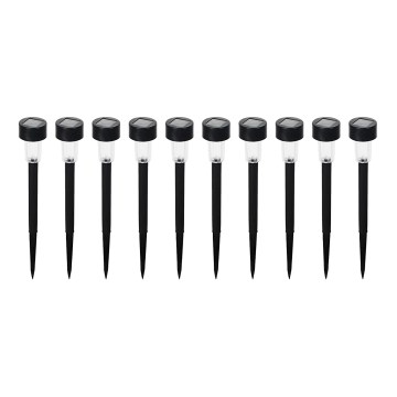 SARJA 10x LED aurinkokäyttöinen lamppu LED/0,06W/1,2V 6000K IP44 40 mAh