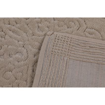 SETTI 2 kpl Kylpyhuoneen matto PIANTE 60/100 cm ruskea