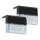 SARJA 2 kpl LED RGB aurinkokäyttöinen seinävalaisin LED/1W/1,2V 3500K IP65 600 mAh