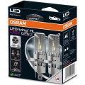 SARJA 2x LED-autopolttimo LEDriving H4/H19 P43t/PU43T-3/25W/12V 6500K - Osram