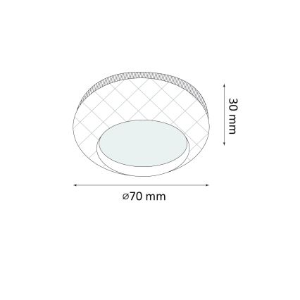 SARJA 2 kpl LED kosketusohjattavia opastevaloja LED/4,5V/3xAAA