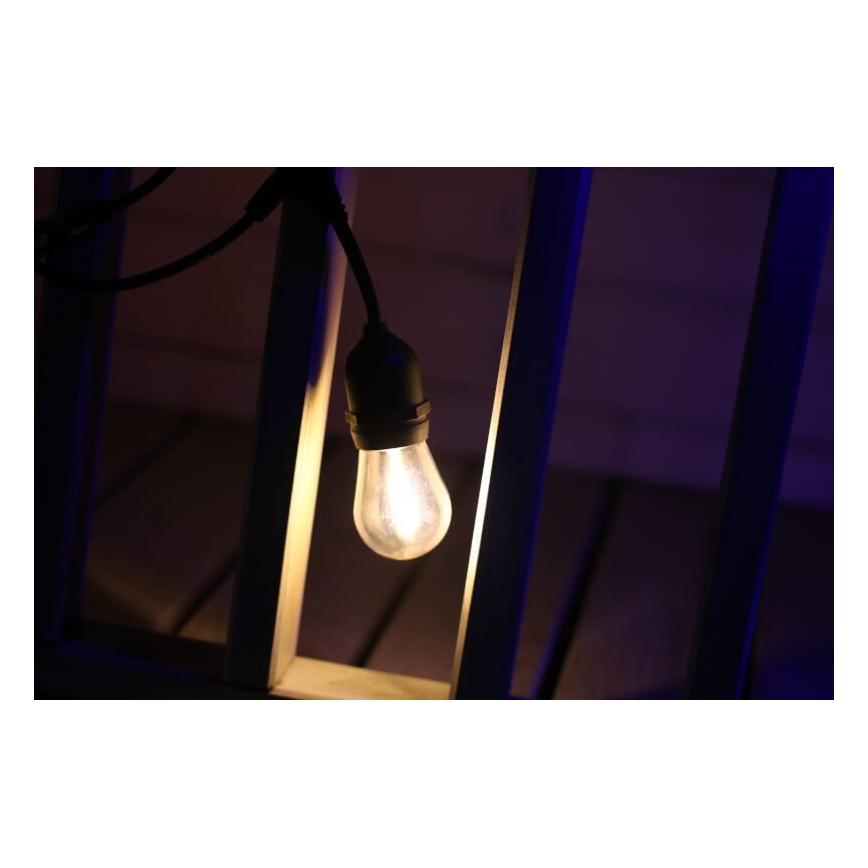 SETTI 2x LED-lamppu PARTY E27/0,5W/36V 2200K