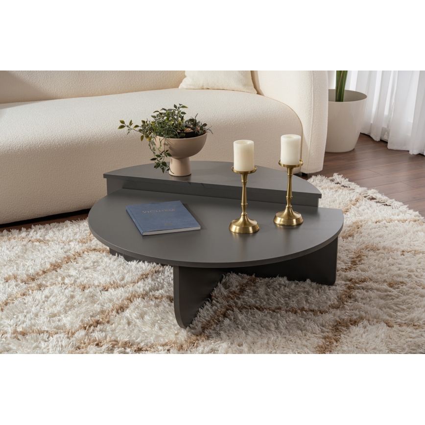 SARJA 2x ORION-konferenssipöytä antrasiitti