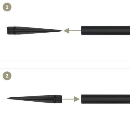 SARJA 4x LED aurinkolamppu 4xLED/3,6V 1xAAA IP44 100 mAh