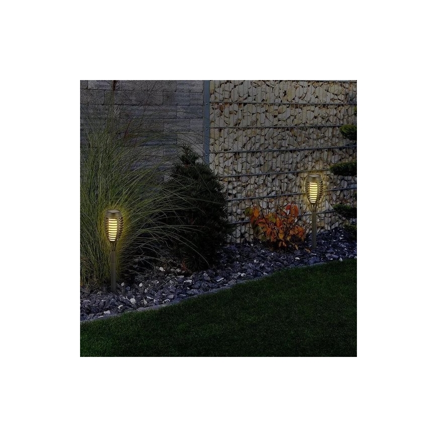 SARJA 4x LED aurinkolamppu 4xLED/3,6V 1xAAA IP44 100 mAh