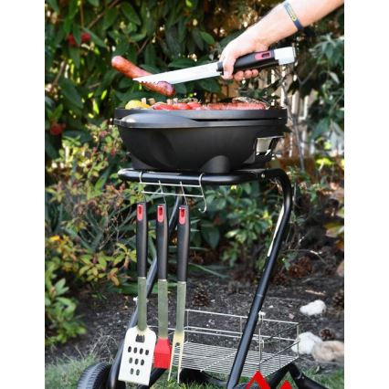 Sarja grillausvälineitä 4 kpl