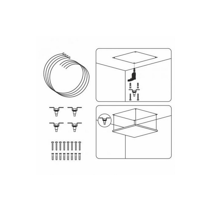 Ripustusvaijerisetti