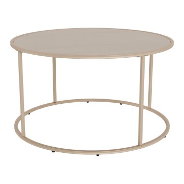SARON-kahvipöytä, Ø 80 cm, harmaa