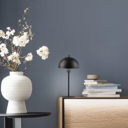 Schöner Wohnen 11726-18 - Pöytälamppu ALI 1xE14/15W/230V musta