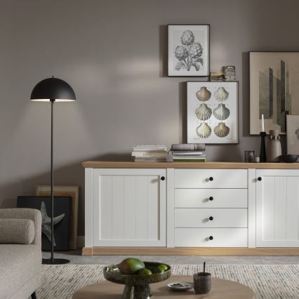 Schöner Wohnen 11727-18 - Lattiavalaisin ALI 1xE27/25W/230V musta