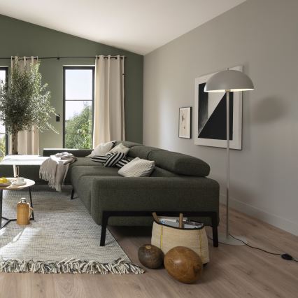 Schöner Wohnen 11727-39 - Lattiavalaisin ALI 1xE27/25W/230V harmaa