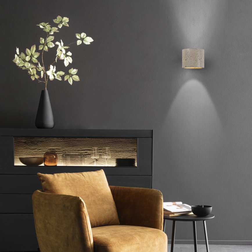 Schöner Wohnen 12542-42 - Seinävalaisin TRAVENTA 1xG9/10W/230V betoni