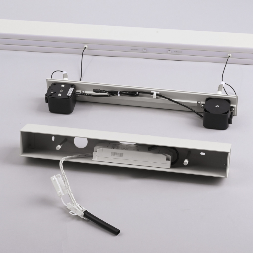 Schöner Wohnen 12577-16 - LED-himmennettävä riippuvalaisin vaijerilla ADRIANA ROUND 2xLED/24W/230V 2700/3000/3500/4000/5000K valkoinen